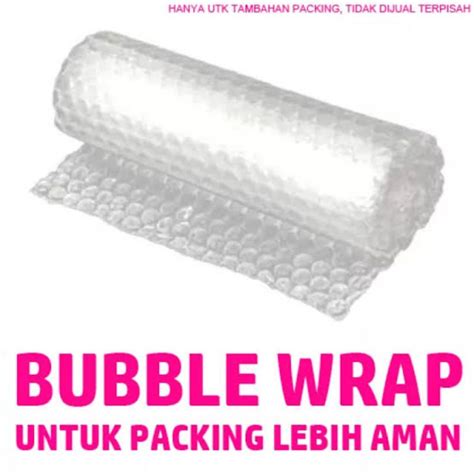 Jual Bubble Wrap Tambahan HANYA UNTUK PAKET Shopee Indonesia