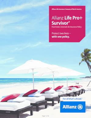 Fillable Online Allianz Life Pro Fax Email Print Pdffiller