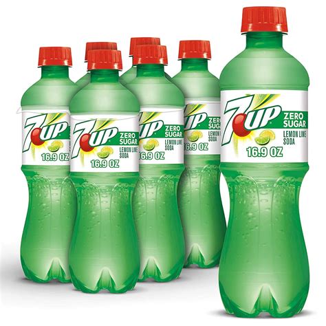 7up Diet Soda 169 Oz Bottles Pack Of 12 By 7up