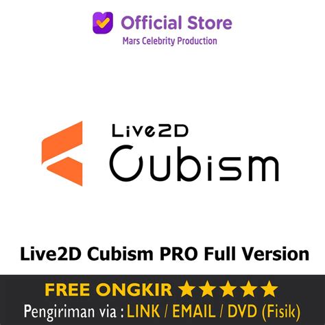 Jual Software Live2D Cubism PRO 3 Full Version Animasi Terbaru Live