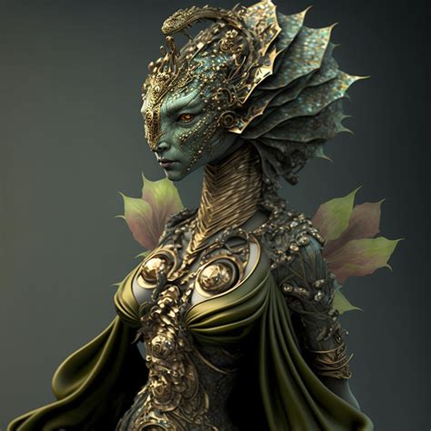 Reptilian Woman Goddess Dress Octane Render6 By Anarkia333 On Deviantart