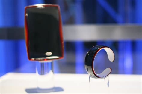 Sony Flexible Oled Display On Display At Ceatec Techcrunch