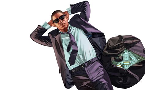 Gta Online Character Artworks Png Grand Theft Auto V