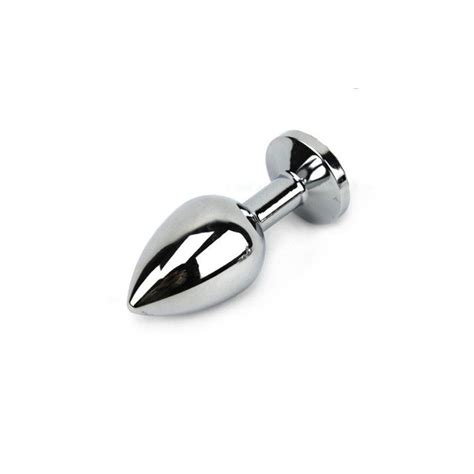 Elegante Joya Anal De Acero Inoxidable Butt Plug Talla L