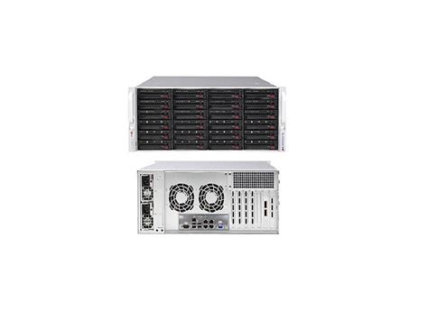SUPERMICRO CSE-846BE1C-R1K23B Black 4U Rackmount Server Case - Newegg.com