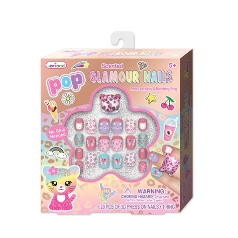 Hot Focus Pop Glamour Nails Toy Dubai Toys MENA LLC