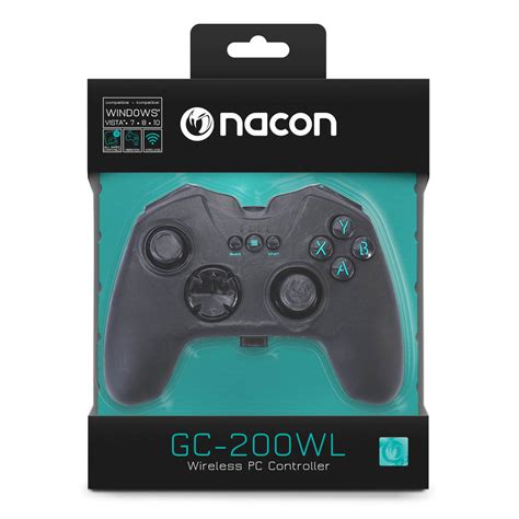 Gamepad Nacon Pc Pcgc-200wl Negro | Quonty.com