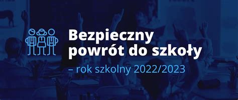 Bezpieczny Powr T Do Szko Y Ministerstwo Edukacji I Nauki Portal Gov Pl