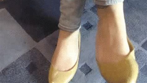 Nude Flats Shoeplay Mov Play Room Clips Sale
