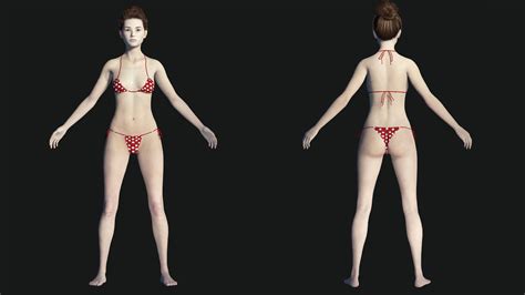 Naked Asian Woman RealTime Superhive Formerly Blender Market