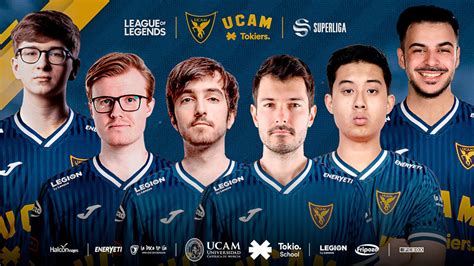 UCAM Tokiers Presenta Su Nuevo Roster De League Of Legends Movistar