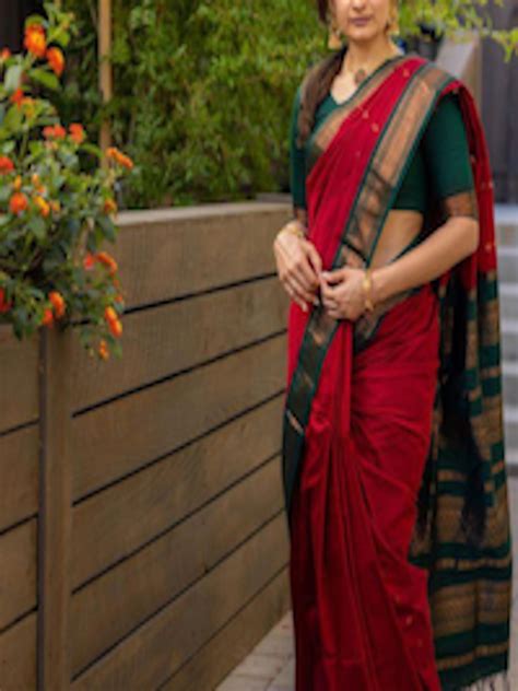 Buy Avantika Fashion Zari Pure Silk Banarasi Saree Sarees For Women