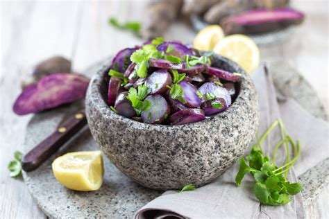 Recettes La Vitelotte Four Pur E Salade