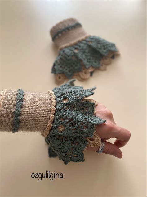 Victorian Wristers Crochet Hand Warmers Free Pattern Tutorial Artofit