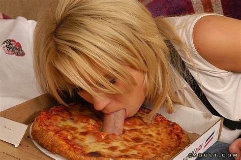 Hungry Chick Eating Cock Through A Pizza Porn Pictures XXX Photos Sex Images PICTOA
