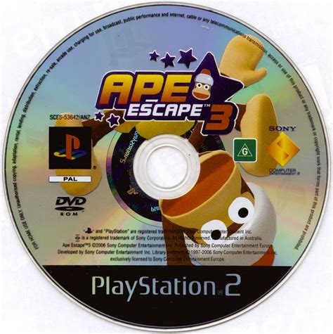 Ape Escape Cover Or Packaging Material Mobygames