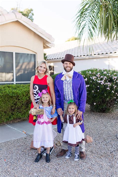 willy wonka family costume 4