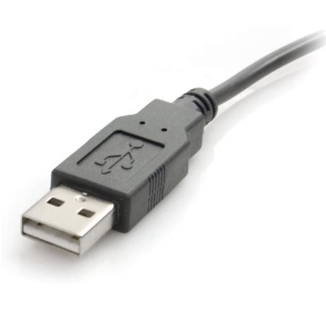 StarTech 1 Port USB To Null Modem RS232 DB9 Serial DCE Adapter