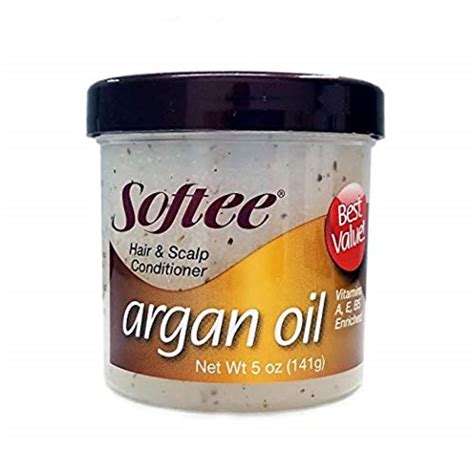 Softee Argan Oil Hair And Scalp Conditioner 5 Oz