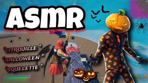 ASMR Mots Déclencheurs D HALLOWEEN Bla Bla sur Fortnite viens