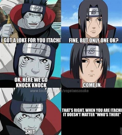 Never Tell A Knock Knock Joke To Itachi Naruto Comic Sarada Uchiha