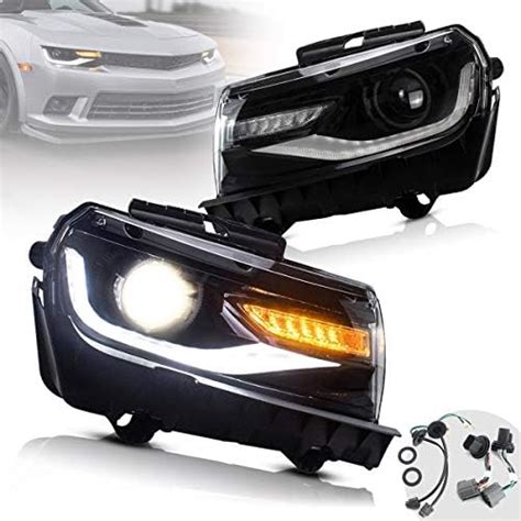 Vland Faros Delanteros Led Para Chevy Camaro De Generaci N