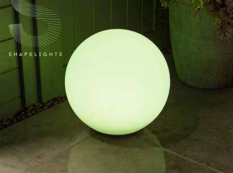 Shapelights Sphere Indoor And Outdoor Usb Solar Powered Mood Light