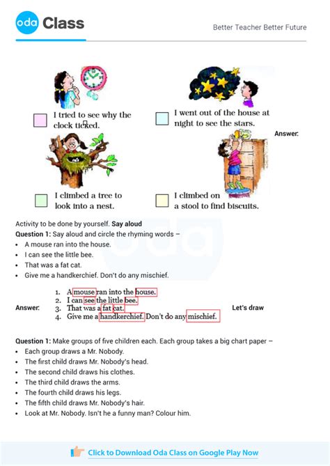 Class 2nd English Poem Ncert Cbse Class 2 English Book Marigold English Book Class Poems