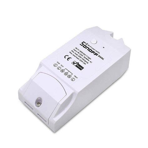 Sonoff Interruptor Wifi Ch Canais Dual Rs Rob Tica