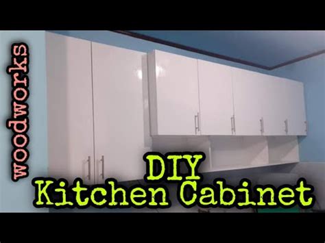 Diy Kitchen Cabinet Paano Gumawa Ng Cabinet Gamit Ang Plywood