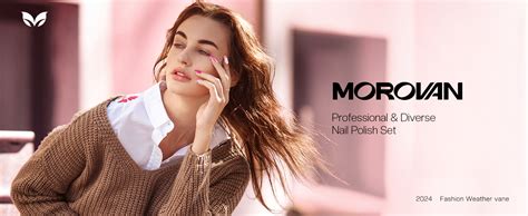 Amazon Morovan Fingernail Nail Polish Set Hot Pink Nail Polish Kit Air Quick Dry Regular