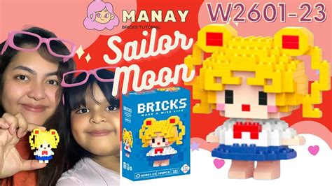 Mini Lego Build Sailormoon W2601 23 Bricks Tutorial Bahasa Youtube