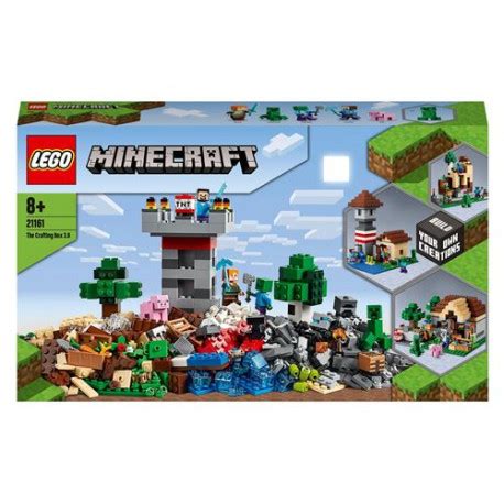 LEGO Minecraft 21161 La boîte de construction 3 0 Grand bazaar fr