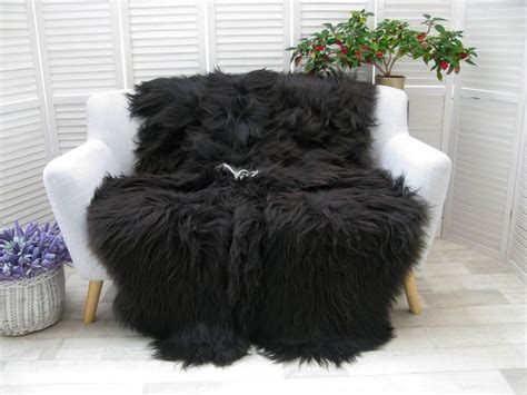 Real Sheepskin Throw Blanket Atelier Yuwa Ciao Jp