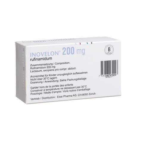 INOVELON Filmtabl 200 Mg Blist 60 Stk Online Bestellen