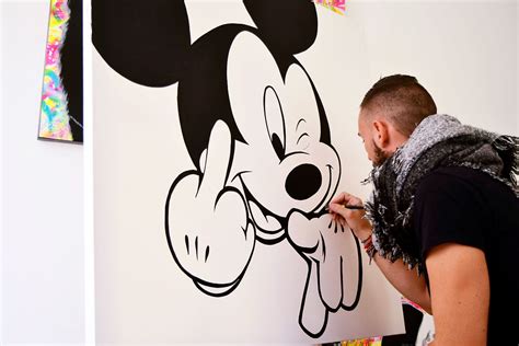 The History Of Vincent Bardou S Emblematic Work Mickey Mouse Fuck Vincent Bardou
