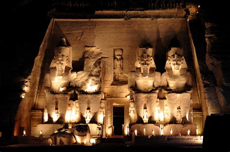 Abu Simbel Sound And Light Show Abu Simbel Temples Pictures