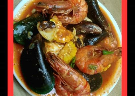 Resep Seafood Saus Padang Oleh Wiji Homsiati Cookpad