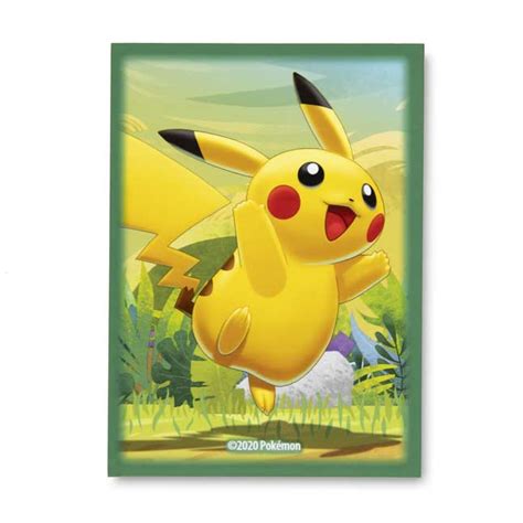 Pok Mon Tcg Pikachu Adventure Card Sleeves Sleeves Pok Mon