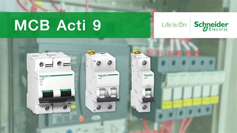 Schneider Electric Miniature Circuit Breakers (MCB) | Factomart Singapore