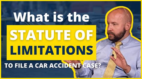 What Is The Statute Of Limitations To File A Car Accident Case Get