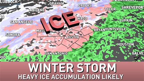 High-impact ice storm underway in Central Texas