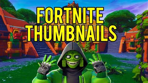 How To Make Fortnite Thumbnails FAST PC MOBILE YouTube