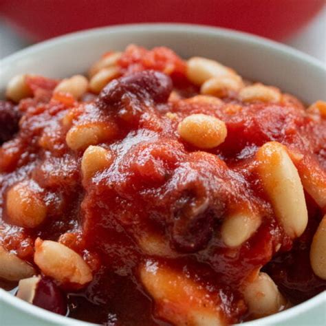 Healthy Homemade Baked Beans No Sugar