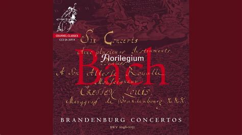 Brandenburg Concerto No In D Major Bwv I Allegro Youtube