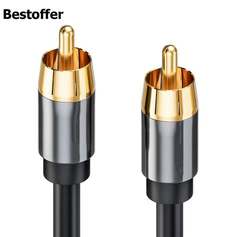 Cable Coaxial De Audio Digital HIFI Conector RCA Grandado