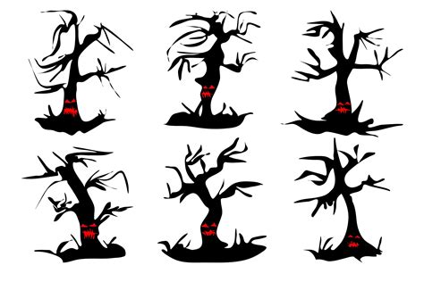 Halloween Tree Silhouette Graphic by Justnaturephoto_shop · Creative ...