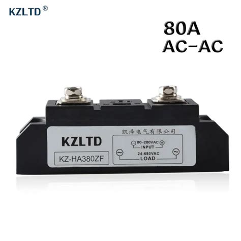 KZLTD Rel De Estado S Lido SSR 80A Rel SSR De 80A 80 280V De CA