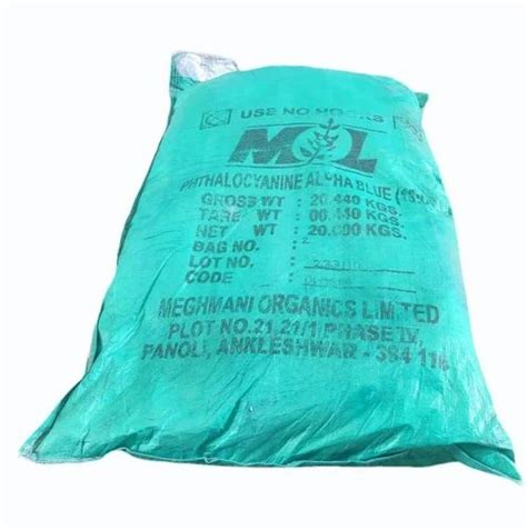 Phthalocyanine Alpha Blue Pigment Powder Plastic Bag 25 Kg At Rs 590