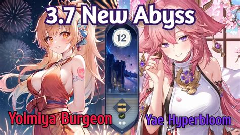 New Spiral Abyss Guide Hyperbloom Yae Yoimiya Burgeon Floor